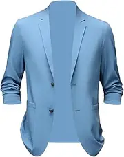 [Dickly] Men's Formal Suit Jacket - Sophisticated and Breathable