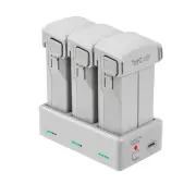 YX 3-in-1 Intelligent Fast Charging Hub 3 Batteries USB Fast Charger Housekeeper for DJI MINI 3 PRO RC Drone Quadcopter