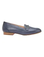 [Easy Steps] Glebe Navy Glove Flat Shoes