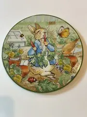 Williams Sonoma Beatrix Potter Peter Rabbit 8” Ceramic Trivet-NEW