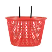 Front Basket Bike Basket Adult Outdoor Cycling Dark Red 24X31CM Storage 1Pcs