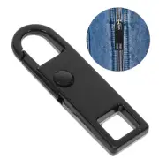 5 Pcs Black Zipper Pulls Tags Bag Detachable Puller Tent Accessories