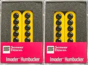 Seymour Duncan Yellow Invader 6 String Humbucker Pickup Set SH-8b/SH-8n