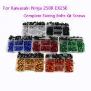 Fairing Bolts Bodywork Screws Kit Nuts For Kawasaki Ninja 250R EX250 2008-2012 A