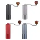 Manual Coffee Grinder Stainless Steel Burr Portable Hand Crank Coffee Grinder