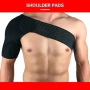 NEW Adjustable Shoulder Support Brace Strap Sports Heat Compression Bandage AU