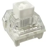 Kailh Box White Mechanical Keyboard Switches,3-Pin 45gf Clicky/Speed