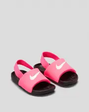[Nike] Nike Toddlers' Kawa Slides Sandals in Digital Pink/White/Black Size 07 07 Digital Pink/White/Black