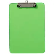 J.Burrows A4 Plastic Clipboard Green