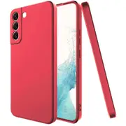 MCC For Samsung Galaxy S22+ Plus 5G Soft Liquid Silicone Shockproof Case Cover S906 [Red]