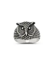 Yield of Men Silver Owl Ring