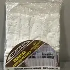 Vanessa Ruffled Valance Embroidered Eyelet 54x11 129 Vintage White KMart USA NEW