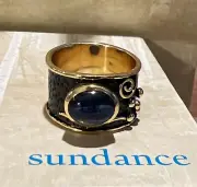 NWT Sundance Catalog Gold Vermeil Kyanite “Night Voyage Ring” Size 9 $178