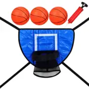 Mini Trampoline Basketball Hoop Child Indoor Game Attachment for