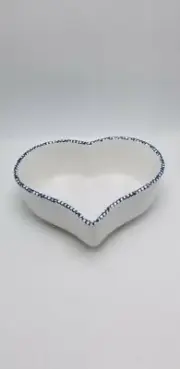 Corelle/Corning "Blue Hearts" 8 3/4 Inch Heart Baker