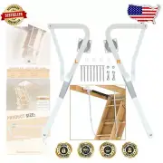 Louisville Attic Ladder Hinge Arms Replacement Kit - Heavy-Duty 500lb Capacity