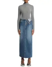 [Sass & Bide] Squad Denim Skirt in Indigo
