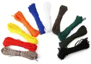 Paracord 550 100 ft. 7 Strand Parachute Cord Outdoor Survival Camping Rope