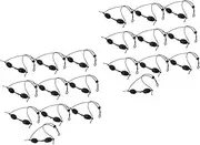 FOMIYES 2sets Eye Patch Goggles Protection Glasses Ergonomic Design Soft Silicone for Beauty Treatment 10pcs*2