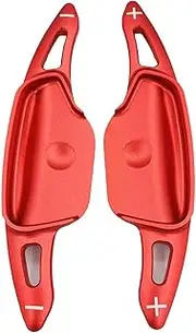 Steering Wheel Paddle Shifter Extension for Kia X-LINE 2016-2021, Aluminum Alloy Car Steering Wheel Extension Shifter Shift Paddles Type B Red