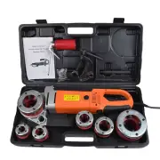 Electric Pipe Threader Portable Sleeve Machine 220V Electric Threading Tools
