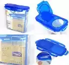 BPA Free Lock & Lock Cereal Dispenser 3.9L Food Snack Storage Plastic Container