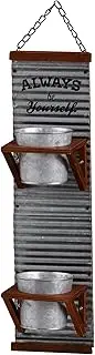 Avite MC-602-AA Wall Decor Ecorfe Hanging Pot AA 5.1 x 4.7 x 18.7 inches (13 x 12 x 47.5 cm)