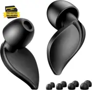 Ear Plugs for Sleeping Noise Reduction, Reusable Earplugs for Hearing Protection