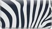 [123 Cheap Checks] Classic Zebra Print Leather Checkbook Cover