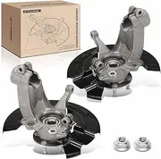 A-Premium Steering Knuckle Assembly Replacement for Ford Escape 2013-2019, w Dust Shield, Casting Iron, Front Left and Right, A Set of 2