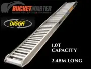 “Ezi-Loada” Digga 1.0 Tonne Loading Ramps for Excavator, Bobcat or Positrack