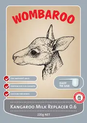 Wombaroo Kangaroo Milk Replacer 0.6 220g