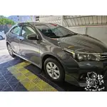 銳訓汽車配件-台南麻豆店 TOYOTA 11代 ALTIS 安裝 Z版空力套件 雙出 前下巴+ 後下巴+ 側裙(含烤漆)