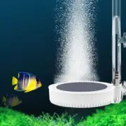 Air Plate Nano White Corundum Bubble Stone Air Aerator Fish Tank Air Pump