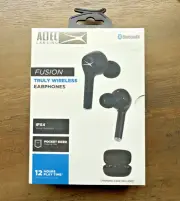 NEW Altec Lansing Fusion Truly Wireless Earphones Earbuds Black Bluetooth IPX4