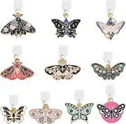 Type-C USB Port Dust Plugs Mobile Dust Plugs Anti Dust Plug Cell Phone Charm for Type-C USB Cell Phone, Alloy Enamel, No Gemstone