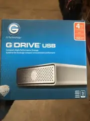 SanDisk G-Drive 4TB Portable External Hard Drive (‎SDPH81G-004T-GBAND)