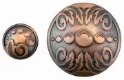 Jeremiah Watt Vintage Concho Antique Copper