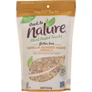 Back To Nature Vanilla Almond Agave Granola 11 Oz