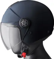 GMS-Moto Gelato Brombeer, open face helmet , color: Dark Blue , size: XXL