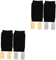 [TOVINANNA] Leggings Knee Sleeve Brace Sock Warmers Knee Support Knee Guards Knee Wrap Knee Pads Hinged Knee Immobilizer Knee Band for Knee Warmers Sleeve Para Combed Cotton