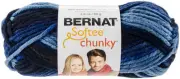 Bernat Softee Chunky Ombre Yarn-Denim 161129-29119