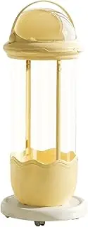 KIDBOT Vertical Toy Storage Tube 142CM, Kids Toys Storage Tube Box with Wheels, Plush Soft Doll Organiser Playroom Display Cabinet Holder Container Vertical Stand