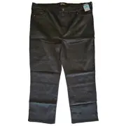 Buffalo David Bitton Women's high rise Straight Leg Stretch Denim Jeans Black