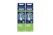 2 x Oral-B Cross Action Electric Toothbrush Head Refill 3 Pack