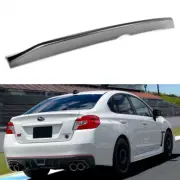 Unpainted Fit SUBARU WRX STI 4th Sedan 2015-2019 Rear Trunk Spoiler Ducktail ABS (for: Subaru)