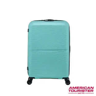 【AMERICAN TOURISTER 美國旅行者】28吋AIRCONIC超輕量PP耐衝擊防潑水拉鍊行李箱(多色可選)