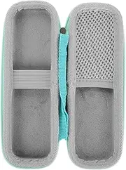LIFKOME Electric Toothbrush Travel Case Portable Hardshell Holder for Electric Toothbrush Storage Bag with Compartments for Travel Camping Business Trips Light Green