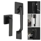 Sleek and Functional Zinc Alloy Door Handle Lock with Comfortable Grip Features