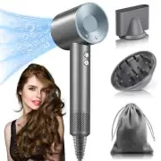 Professional 1500W High-Speed Ionic Hair Dryer with Diffuser for Fast-Drying